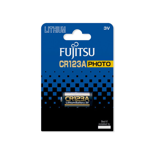 Baterija Fujitsu CR123A 3 V